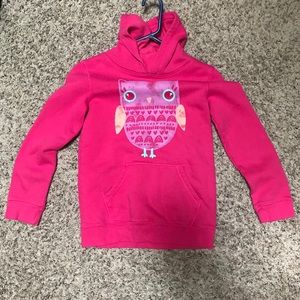 Cat & Jack Pink Owl Sweatshirt